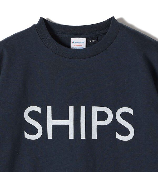 SHIPS for women「【SHIPS別注】Champion: SHIPS LOGO プリント TEE」|Tシャツ・カットソー|