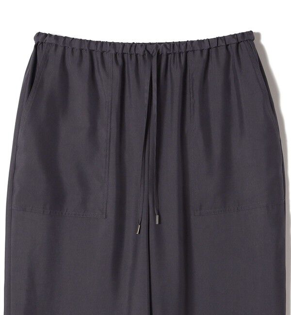 SHIPS for women「〈手洗い可能〉キュプラ混 ツイル ポケット パンツ」|その他|