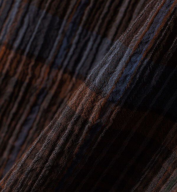 SHIPS「SHIPS: ボイル ビッグ チェック レギュラーカラー ウィークエンド ショートスリーブ シャツ」|シャツ・ブラウス|