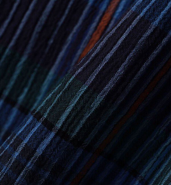 SHIPS「SHIPS: ボイル ビッグ チェック レギュラーカラー ウィークエンド ショートスリーブ シャツ」|シャツ・ブラウス|