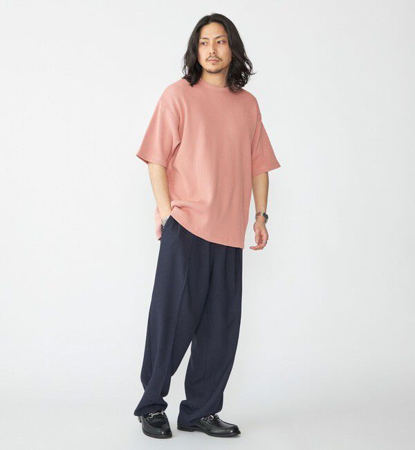 SHIPS「SHIPS: ベーシック ワッフル ショートスリーブ」|Tシャツ・カットソー|