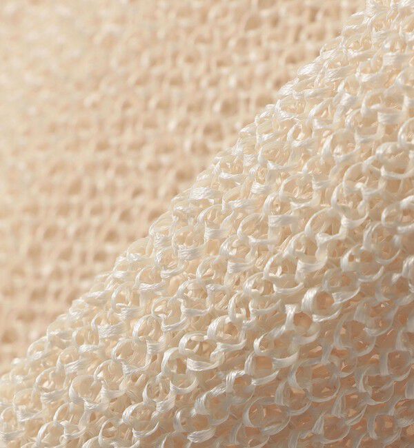 SHIPS any「《予約》SHIPS any:〈手洗い可能〉ギマ  ワイド フレンチ シアー ニット プルオーバー」|ニット・セーター|