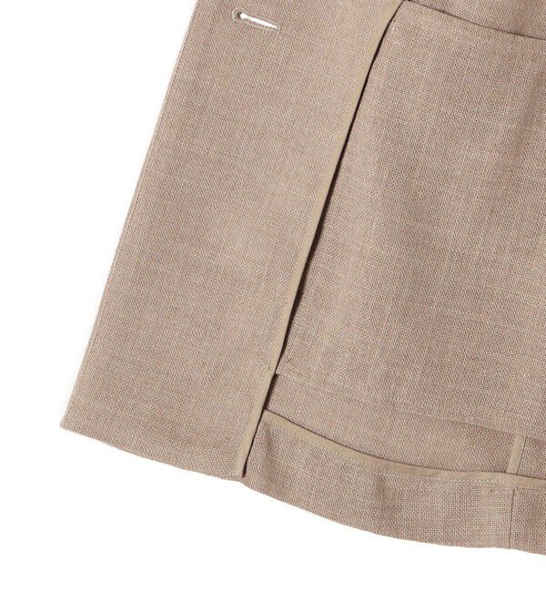 SHIPS for women「《予約》Wai＋:〈手洗い可能〉リネン ライク ベスト」|ベスト・ジレ|