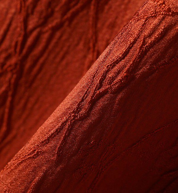 SHIPS any「SHIPS any:〈洗濯機可能〉サテン ジャカード テーパード イージー パンツ」|その他|