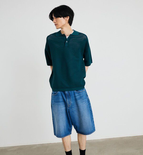 SHIPS「City Ambient Products: バギー デニム ショーツ」|デニム|