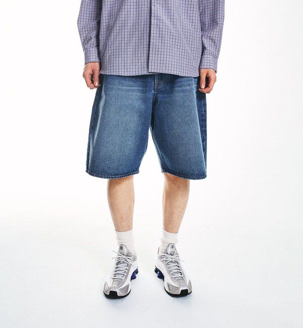 SHIPS「City Ambient Products: バギー デニム ショーツ」|デニム|