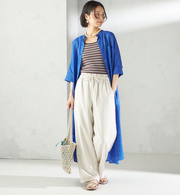 SHIPS for women「アース カラー ビーズ ネックレス」|ネックレス|