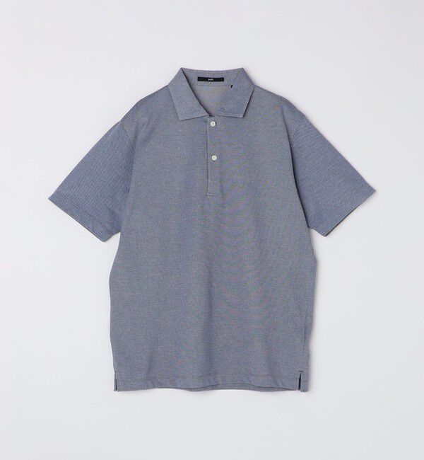 SHIPS「SHIPS: 〈吸水速乾〉COOLMAX(R) ピケ ワイドカラー ポロシャツ」|ポロシャツ|ロイヤルブルー