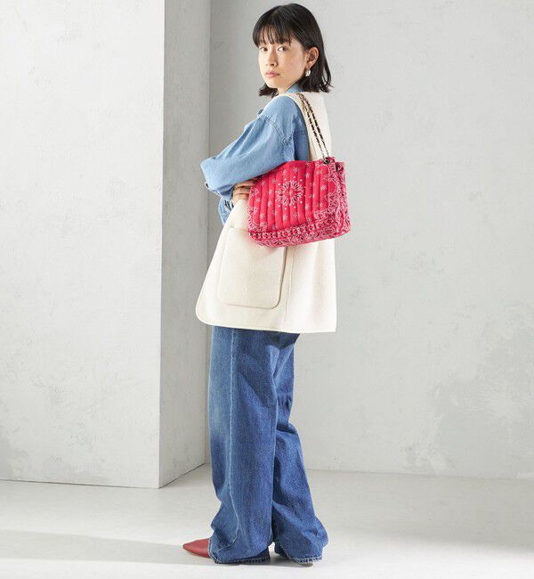 SHIPS for women「MALUS: バンダナ キルティング ショルダー バッグ」|ショルダー・メッセンジャー|