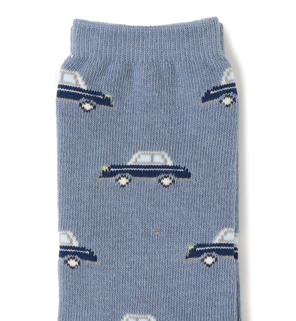 SHIPS KIDS「SHIPS KIDS: くるま柄 ソックス」|ソックス|