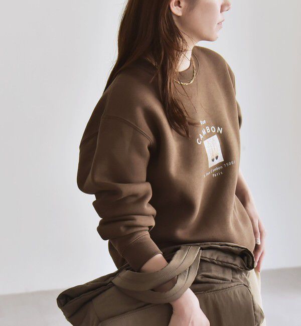 quaranciel「ANGE IN DISGUISE:〈手洗い可能〉フォト＆ロゴ スウェット」|スウェット・ジャージ|