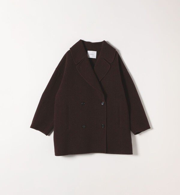 SHIPS any「SHIPS any: リバー ダブル テーラード ミドル コクーン コート」|その他|