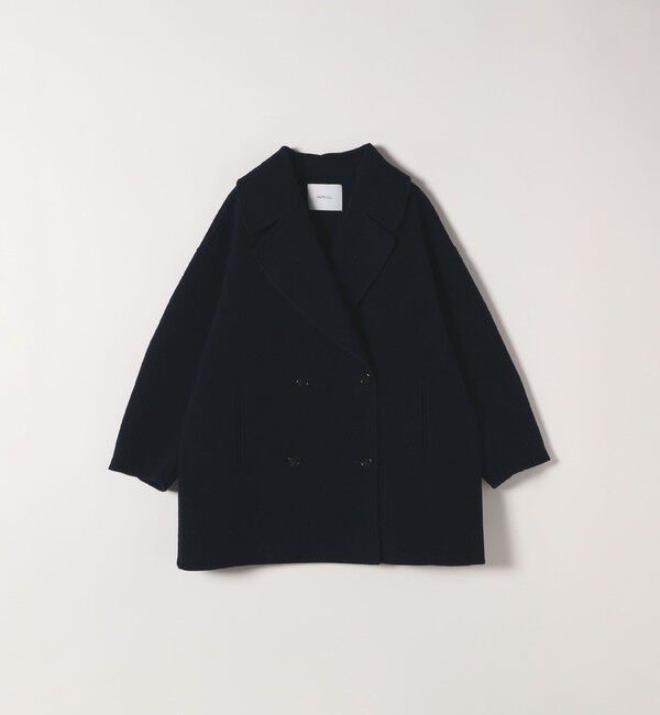 SHIPS any「SHIPS any: リバー ダブル テーラード ミドル コクーン コート」|その他|