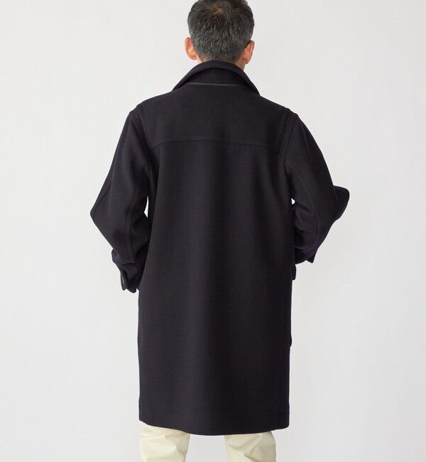 SHIPS「SHIPS: S140 ウールシルク ダッフル コート」|ダッフルコート|