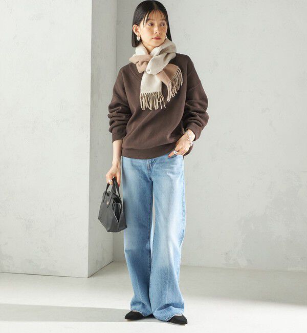 SHIPS for women「カシミヤ リバーシブル マフラー」|マフラー|