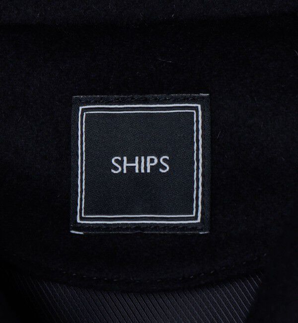 SHIPS「SHIPS: ネイビー ウール ビーバー ステンカラー コート」|ステンカラーコート|
