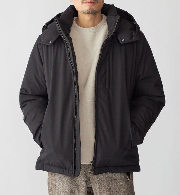 SHIPS「SHIPS: ルミレット(R) ウール &times; 河田ダウン ジャケット」|ダウン|ネイビー