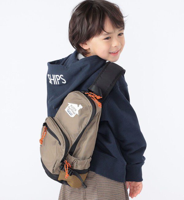 SHIPS KIDS「【SHIPS KIDS別注】KID'S PACKERS:TIPI ボディ バッグ」|ショルダー・メッセンジャー|カーキ