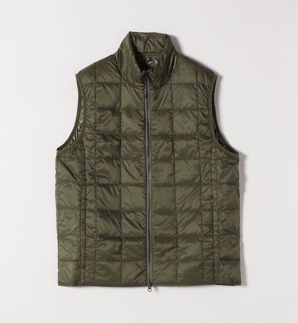 SHIPS any「TAION:〈手洗い可能〉ハイネック インナー ダウン ベスト」|ダウンベスト・ベスト|オリーブ