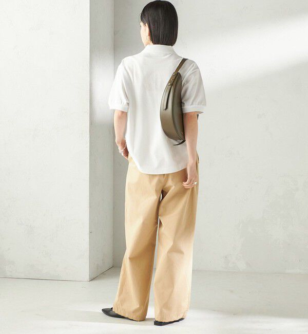 SHIPS for women「〈手洗い可 / 撥水加工〉サイド ポケット 裾 ドロスト パンツ」|その他|