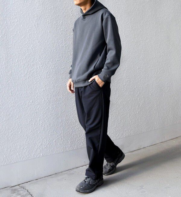 SHIPS any「SHIPS any:〈洗濯機可能〉クリア ダンボール スナップ プルオーバー パーカー◇」|パーカー|