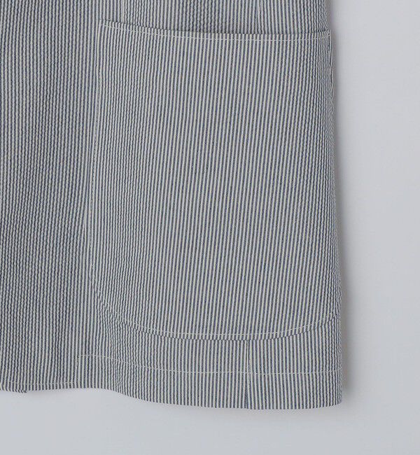 SHIPS「TAGLIATORE: ライト シアサッカー ストライプ ジャケット」|テーラードジャケット|