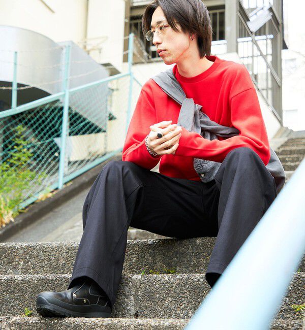 SHIPS「City Ambient Products: ストレート バギー チノ パンツ」|チノ|