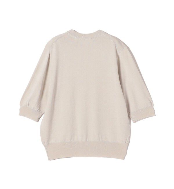 SHIPS Colors 「SHIPS Colors:〈接触冷感・手洗い可能〉14ゲージ 5分袖 ニット◇」|ニット・セーター|