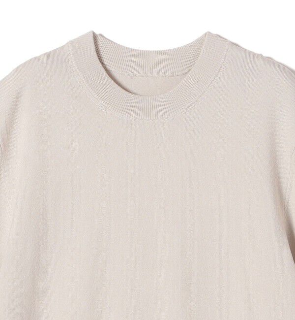 SHIPS Colors 「SHIPS Colors:〈接触冷感・手洗い可能〉14ゲージ 5分袖 ニット◇」|ニット・セーター|