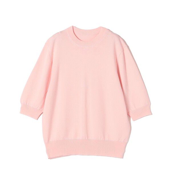 SHIPS Colors 「SHIPS Colors:〈接触冷感・手洗い可能〉14ゲージ 5分袖 ニット◇」|ニット・セーター|