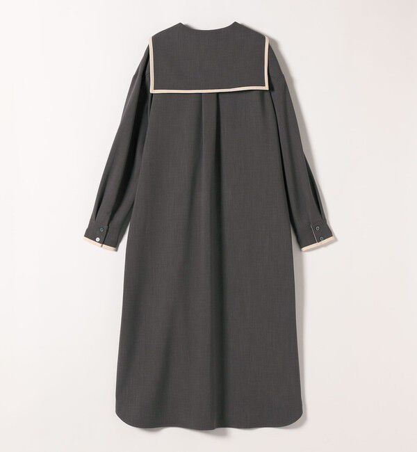 SHIPS any「SHIPS any:〈洗濯機可能〉セーラーカラー 配色 ジップ ワンピース」|ワンピース|