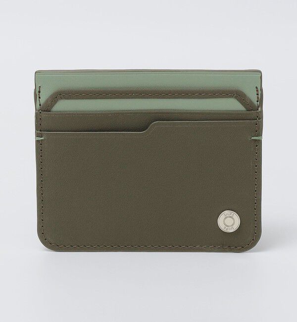 SHIPS「SHIPS: コンパクト カード ケース」|名刺入れ・カードケース|オリーブ