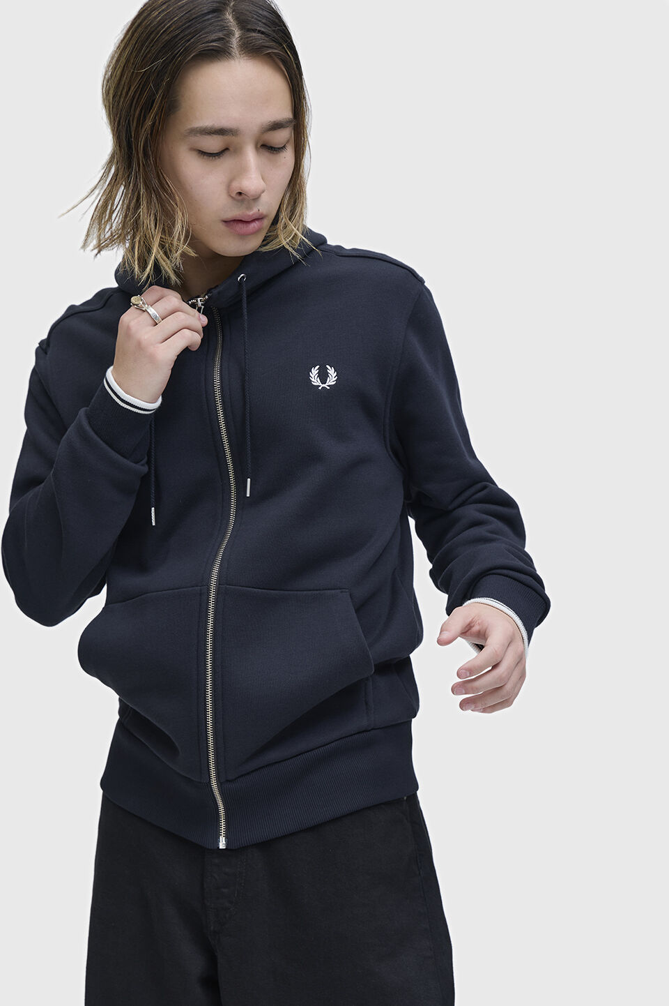 FRED PERRY 「Hooded Zip Through Sweatshirt」|スウェット・ジャージ|