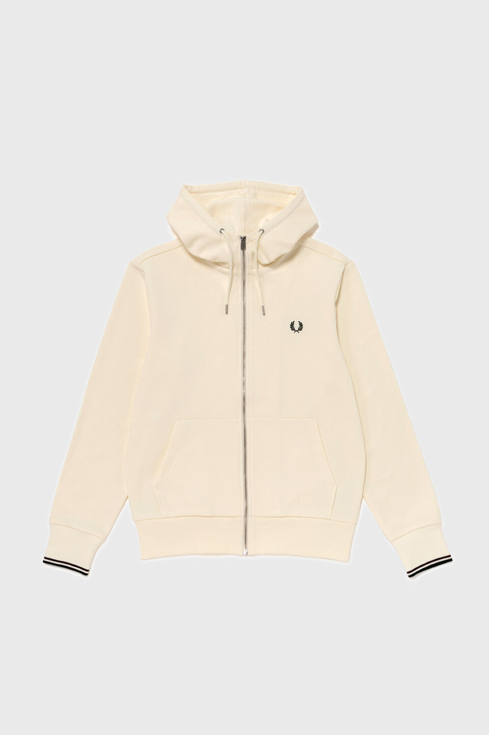 FRED PERRY 「Hooded Zip Through Sweatshirt」|スウェット・ジャージ|ECRU