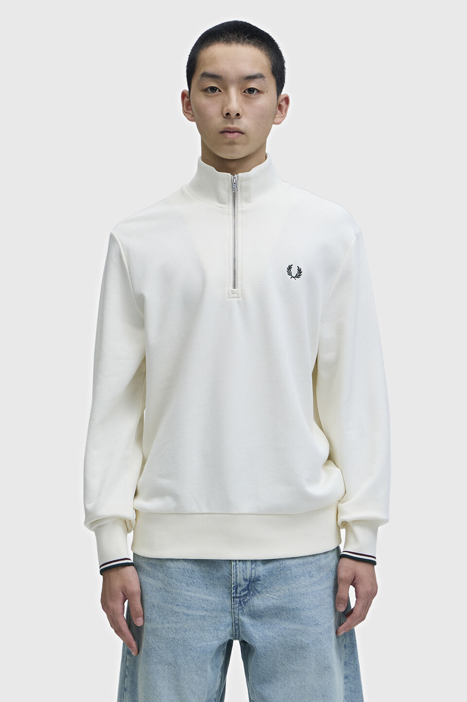 FRED PERRY 「Half Zip Sweatshirt」|スウェット・ジャージ|
