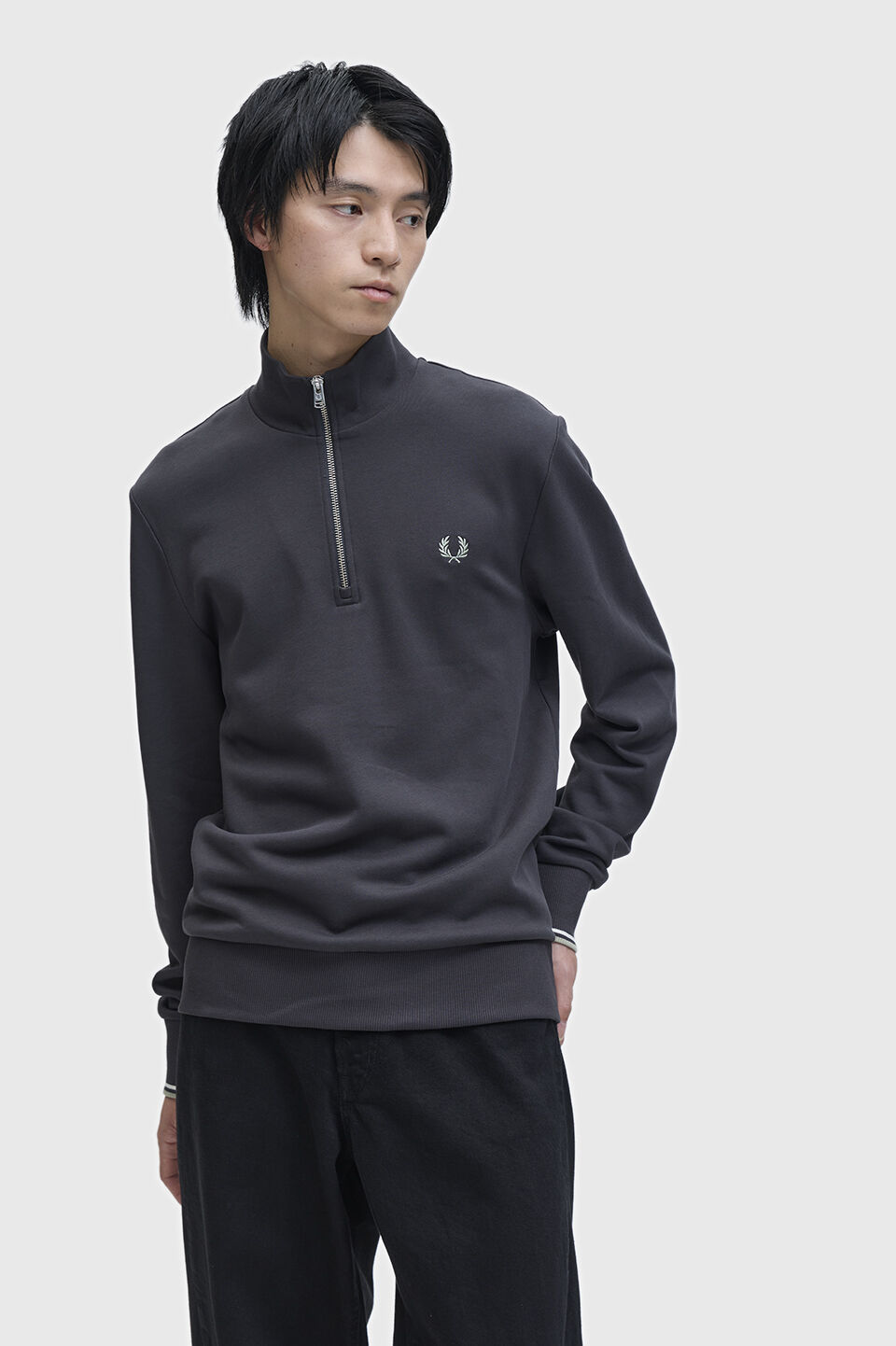 FRED PERRY 「Half Zip Sweatshirt」|スウェット・ジャージ|