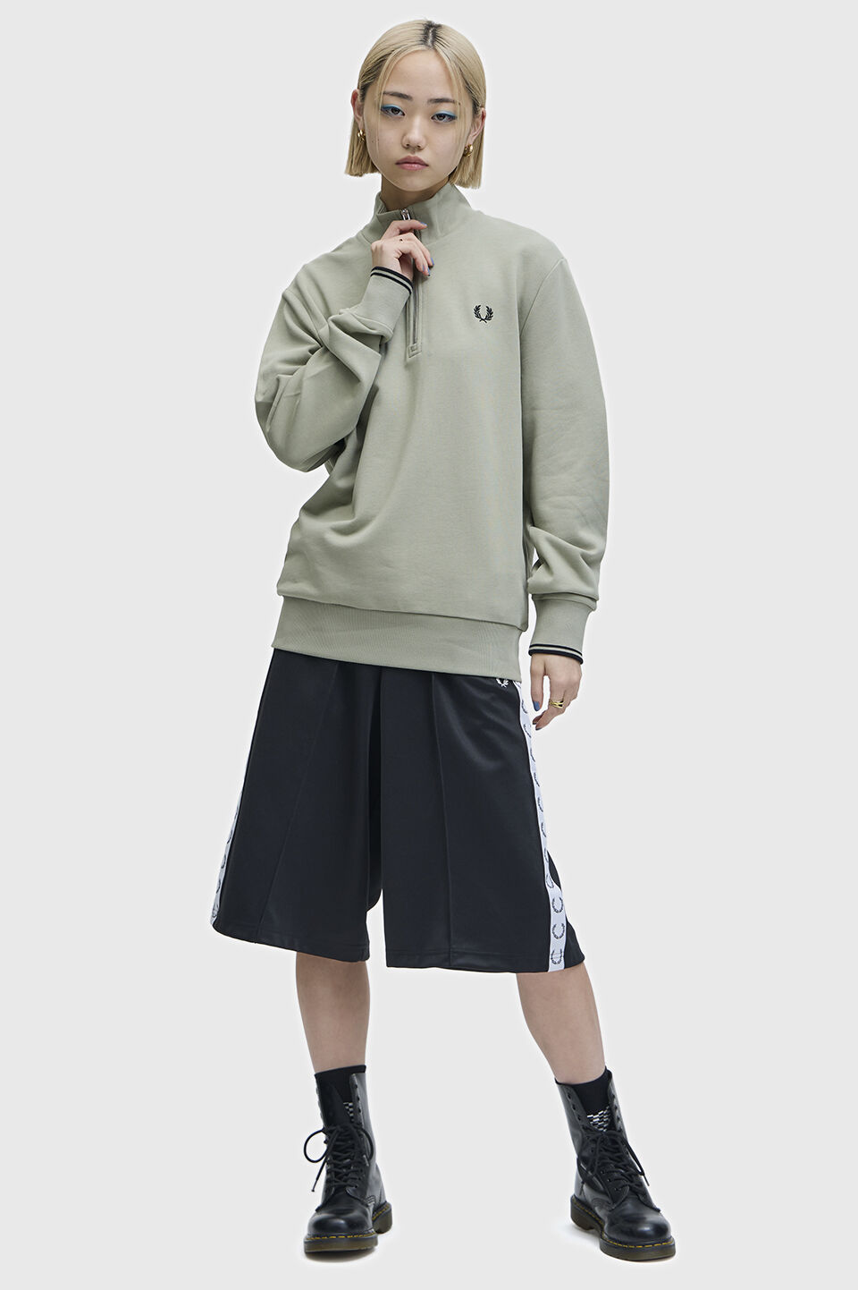 FRED PERRY 「Half Zip Sweatshirt」|スウェット・ジャージ|