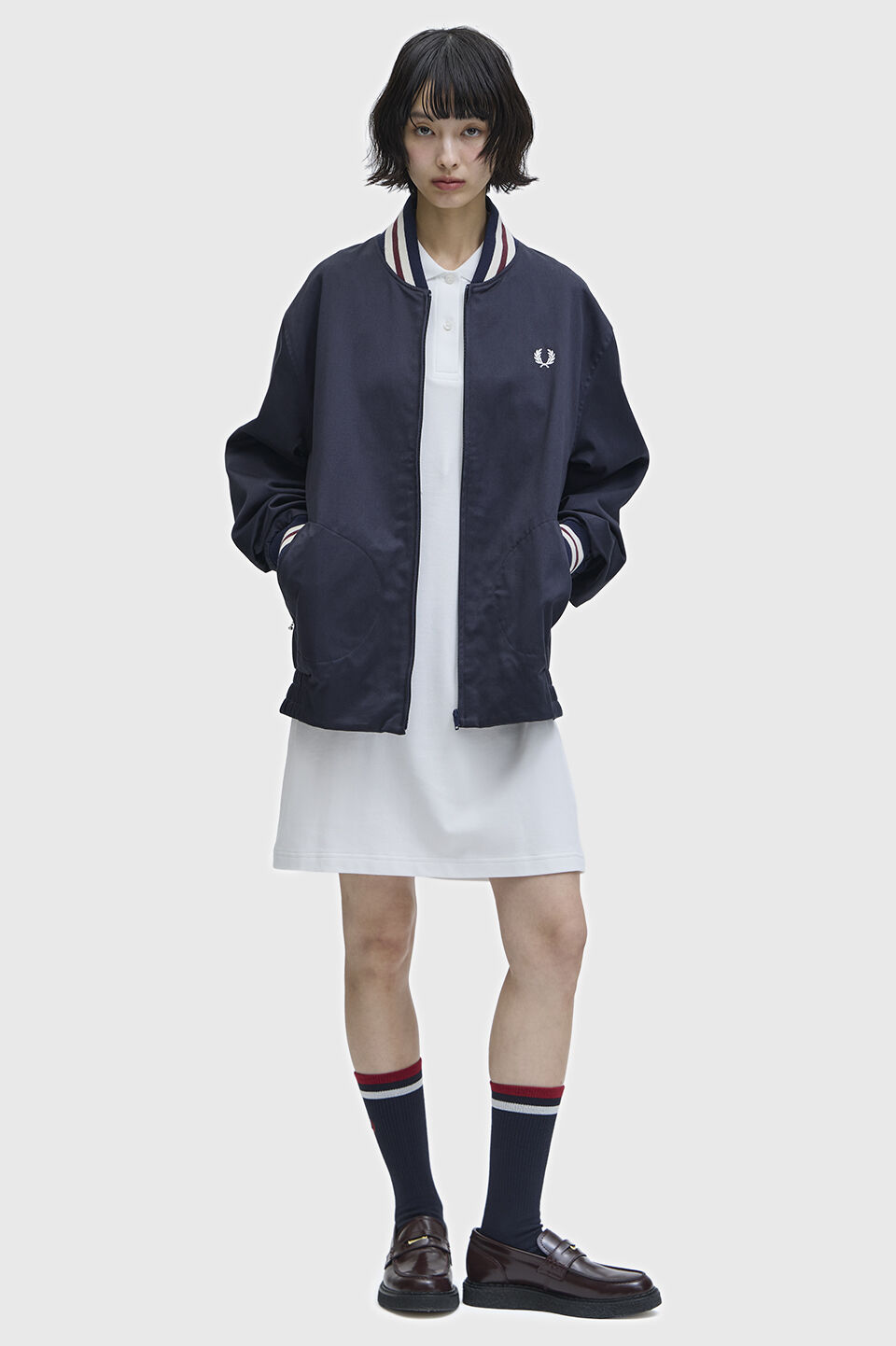 FRED PERRY 「Twill Tennis Bomber Jacket」|ブルゾン・スタジャン|