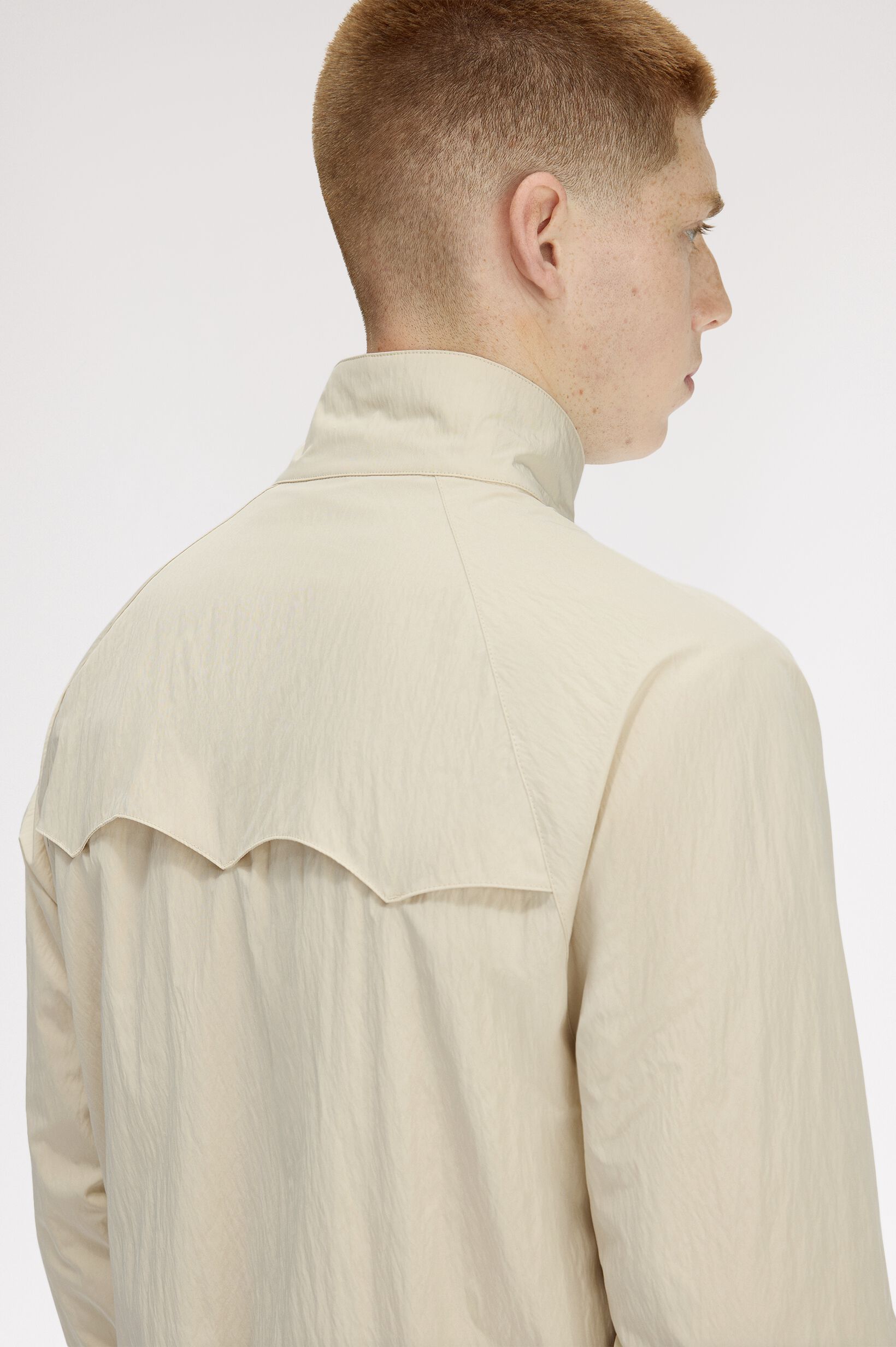 FRED PERRY 「Crinkle Harrington Jacket」|ブルゾン・スタジャン|