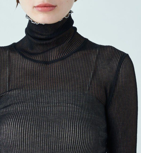 Ballsey「ドライリブ タートルネックプルオーバー」|Tシャツ・カットソー|