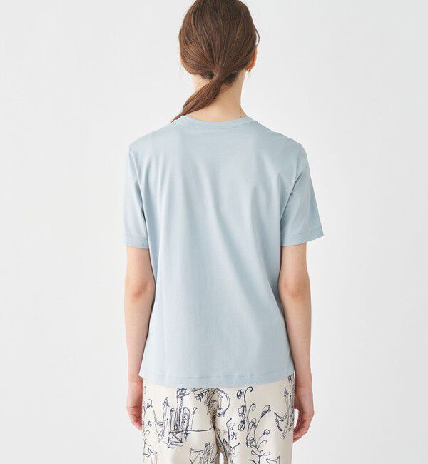 TOMORROWLAND collection「スーピマコットンジャージー クルーネックプルオーバー」|Tシャツ・カットソー|