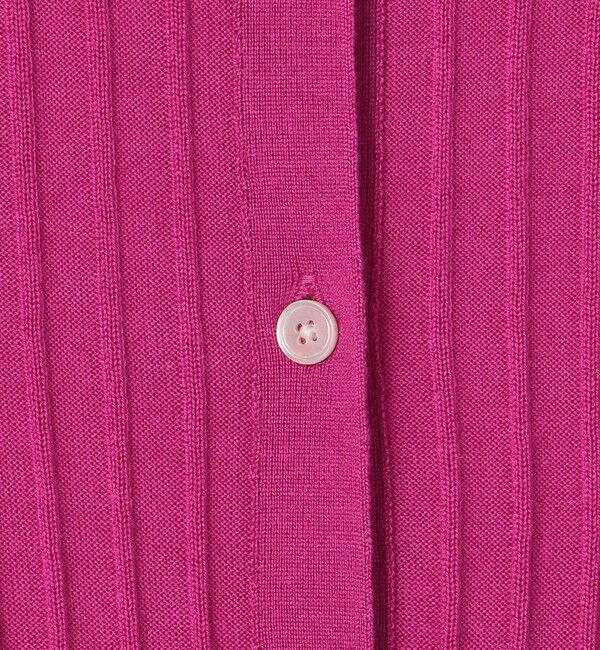 TOMORROWLAND collection「カシミヤシルクリブ クルーネックカーディガン」|カーディガン|