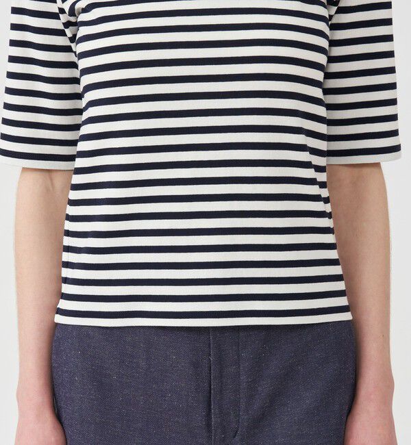 TOMORROWLAND collection「マリンボーダー ボートネックプルオーバー」|Tシャツ・カットソー|