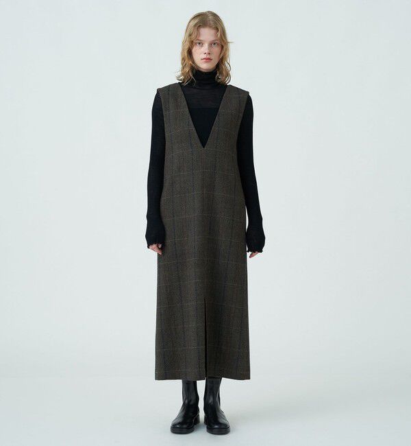 MACPHEE「テクノリブ タートルネックプルオーバー」|Tシャツ・カットソー|