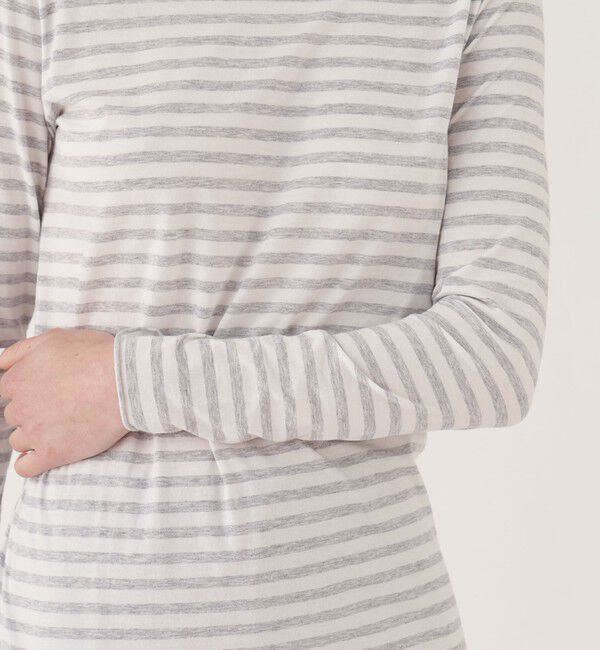 GALERIE VIE「スムージーコットン ボートネックプルオーバー」|Tシャツ・カットソー|