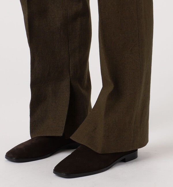 DES PRES「コットンリネンキャンバス センタープレスパンツ」|その他|