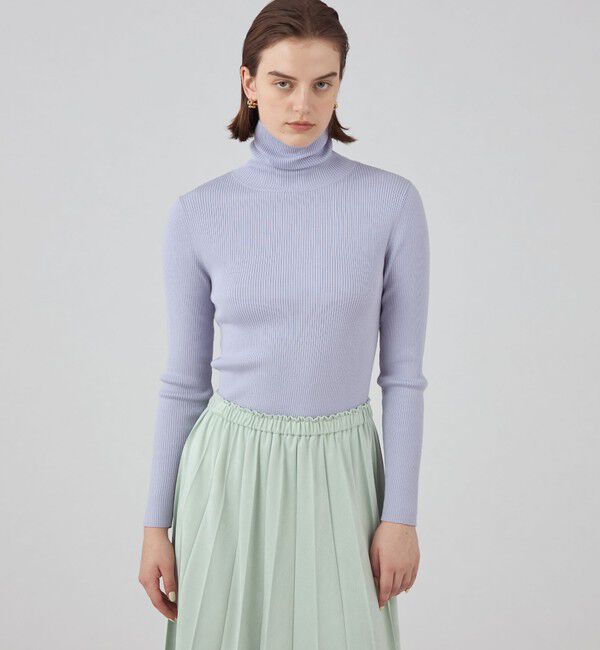 Ballsey「スーパーエクストラファインウールリブ タートルネックプルオーバー」|ニット・セーター|