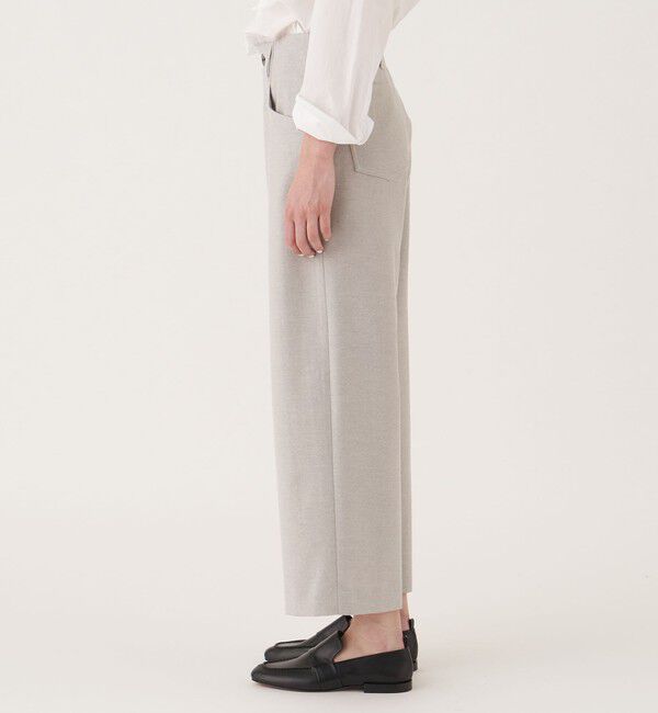 GALERIE VIE「ウールサキソニー セミワイドパンツ」|その他|