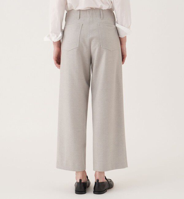 GALERIE VIE「ウールサキソニー セミワイドパンツ」|その他|