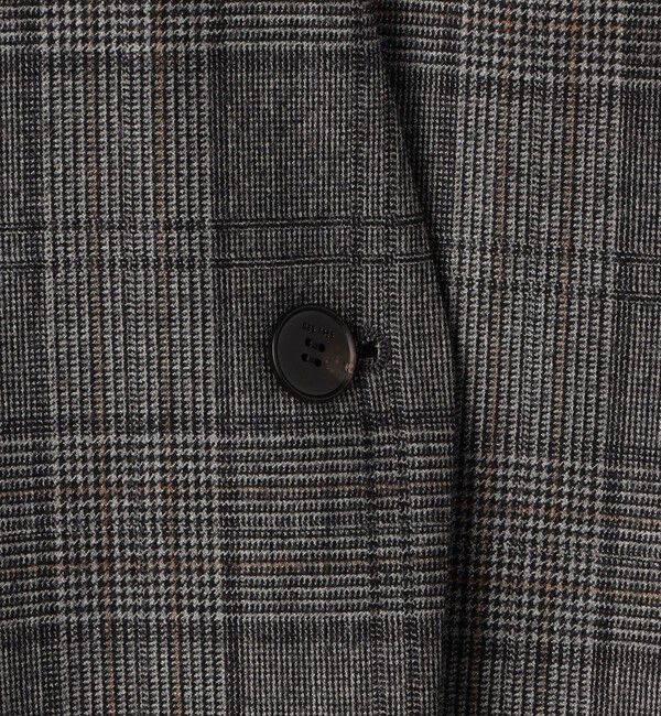 DES PRES「フランネルウールストレッチ ノーカラージャケット」|ノーカラージャケット|